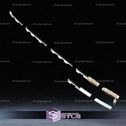 Cosplay STL Files Inosuke Swords