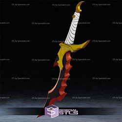 Cosplay STL Files Knight Killer Dagger