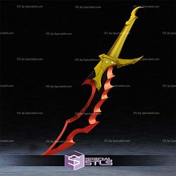 Cosplay STL Files Knight Killer Dagger