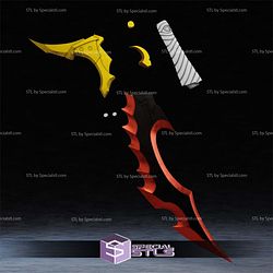 Cosplay STL Files Knight Killer Dagger