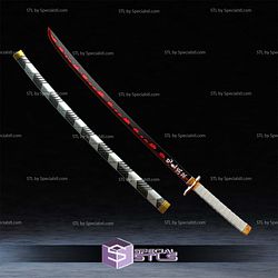 Cosplay STL Files Rengoku Sword