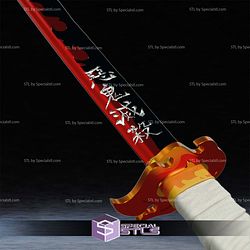 Cosplay STL Files Rengoku Sword