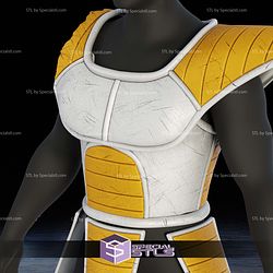 Cosplay STL Files Saiyan Armor