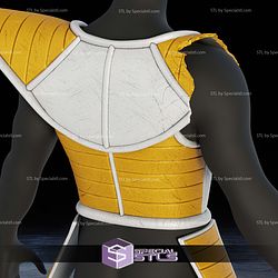 Cosplay STL Files Saiyan Armor