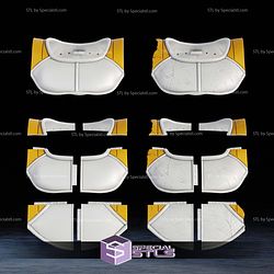 Cosplay STL Files Saiyan Armor