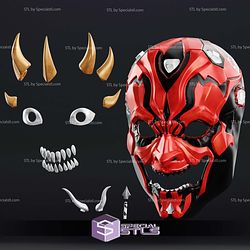 Cosplay STL Files Sengoku Darth Maul