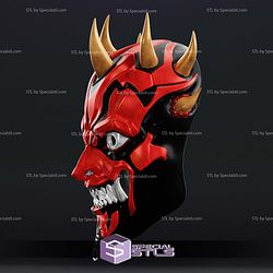 Cosplay STL Files Sengoku Darth Maul