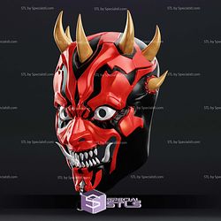 Cosplay STL Files Sengoku Darth Maul