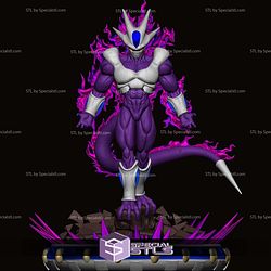 Cooler Purple Flame Dragonball STL Files