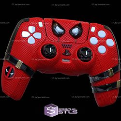 Deadpool PS5 Controller Case Cover 3D Printing Models