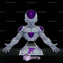 Frieza Broken Base Bust STL Files