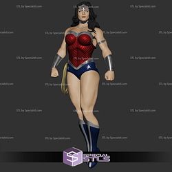 New 52 Wonder Woman 3D Printing Models