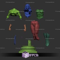 New 52 Wonder Woman 3D Printing Models