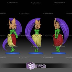 Shantae Hula Girl 3D Printing Models