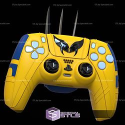 Wolverine PS5 Controller Case Cover 3D Printing Models