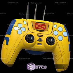 Wolverine PS5 Controller Case Cover 3D Printing Models