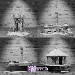 June 2024 Set 104 - Safari Tour Epic Miniatures