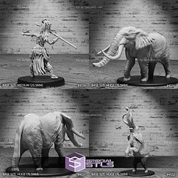 June 2024 Set 104 - Safari Tour Epic Miniatures