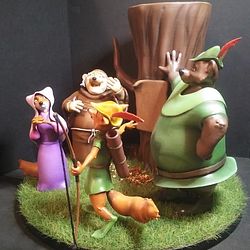 Robin Hood Diorama from Disney
