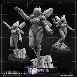 June 2024 Cyberpunk Papsikels Miniatures