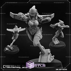 June 2024 Cyberpunk Papsikels Miniatures