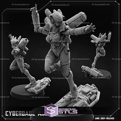 June 2024 Cyberpunk Papsikels Miniatures