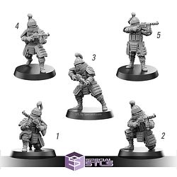 June 2024 Kyoushuneko Sci-fi Miniatures