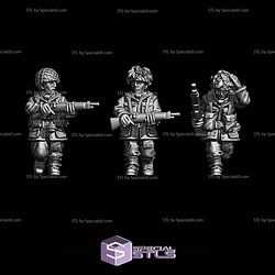 June 2024 March to Hell WW2 Miniatures