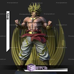 Broly Thunder Power Dragonball STL Files