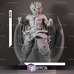 Broly Thunder Power Dragonball STL Files