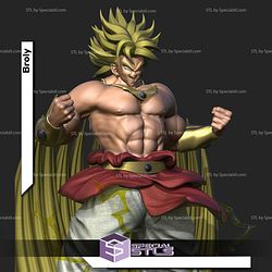 Broly Thunder Power Dragonball STL Files