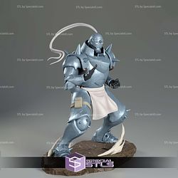 Alphonse Elric Basic Pose STL Files