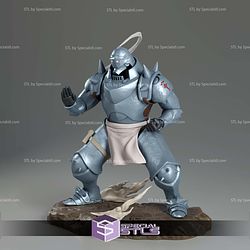 Alphonse Elric Basic Pose STL Files