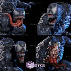 Venom Broken Angel 3D Printing Models