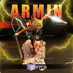 Armin Attack on Titan Action 3D Printing Models