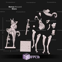 Blanc Goddess of Victory Nikke 3D Printing Models