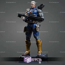 Cable 2 Gun Basic Pose 3D Printing Models