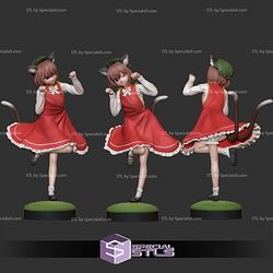 Chen Touhou 3D Printing Models