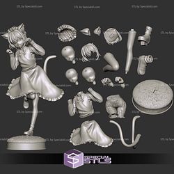 Chen Touhou 3D Printing Models