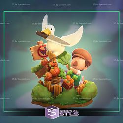 Chibi Goose Untitled Goose Game 3D Printing Models