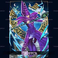 Dark Magician Purple 3D Printing Models