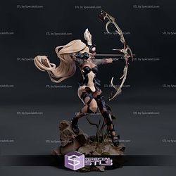 Fran Archer Final Fantasy 3D Printing Models