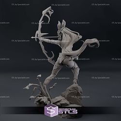 Fran Archer Final Fantasy 3D Printing Models