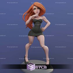 Kim Possible Stylized 3D Printing Models