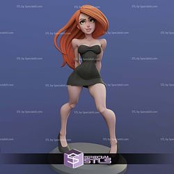 Kim Possible Stylized 3D Printing Models