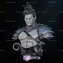 Namor Modern Bust Portrait 3D Printing Models