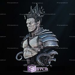 Namor Modern Bust Portrait 3D Printing Models