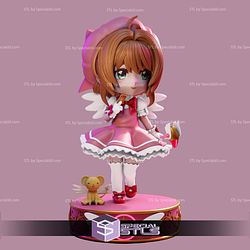 Sakura Card Captor Chibi V2 3D Printing Models