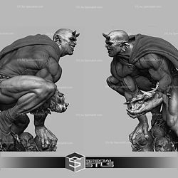 The Demon Etrigan 3D Printing Models