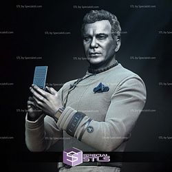 The Wrath of Khan Kirk 3D Printing Models